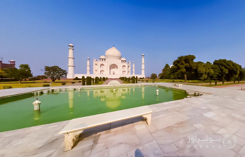 virtual trips to Taj Mahal